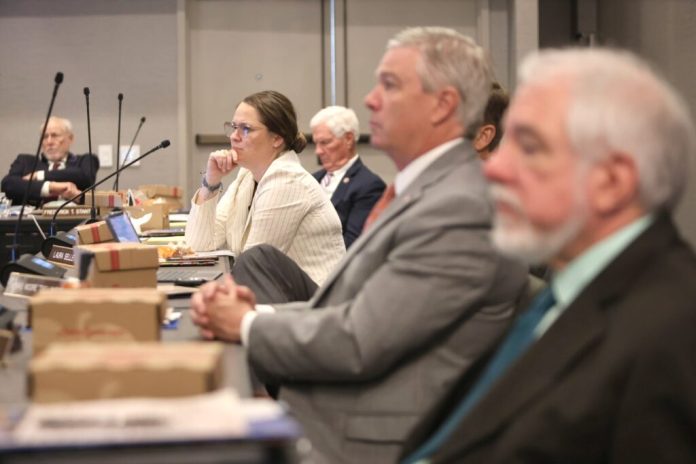 The Commonwealth Transportation Board met in the city of Alexandria on May 19-20, 2026. (Nathaniel Cline/Virginia Mercury)