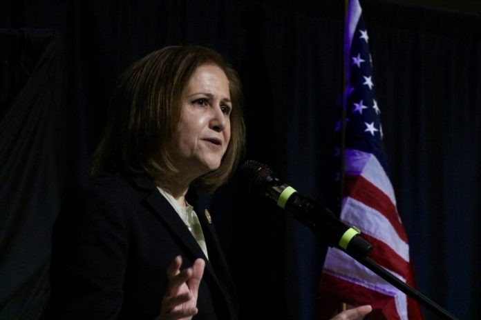 Virginia Lt. Gov. Ghazala Hashmi is urging state regulators to more closely scrutinize the planned NextEra Energy-Dominion Energy merger. (Photo by Charlotte Rene Woods/Virginia Mercury)
