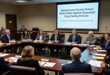 Spotsylvania County School Board Votes Against Expanded Drug Testing Policies