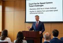 Virginia Senator Mark Peake Discusses Court Fee for Speed Camera Ticket Challenges