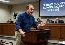 Parent Testifies on Issues at Oakton Elementary School in Fairfax County
