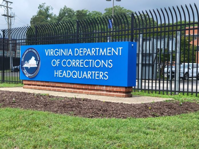 Virginia Department of Corrections headquarters in Richmond, Virginia. (Photo by Charlotte Rene Woods/Virginia Mercury)